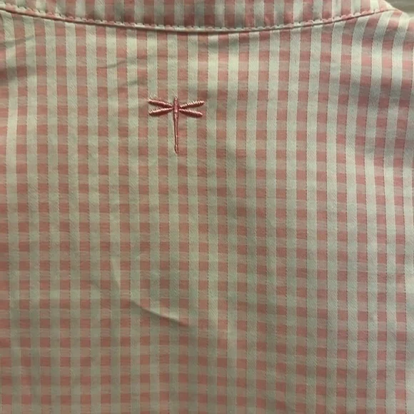 TYLER BOE CHERRY BLOSSOM BLOUSE. Pink & white checked. EUC! Size 2. - Picture 7 of 9